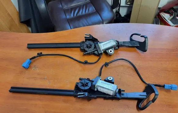 Mercedes-Benz C W205 Seat belt adjustment rail A2058600282
