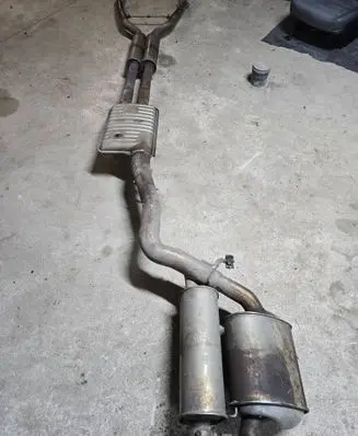 BMW 7 E65 E66 Muffler/silencer 7540643 90560702