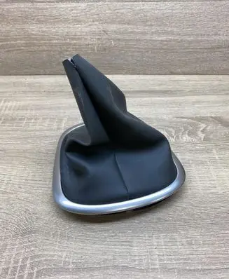 Renault Scenic III - Grand scenic III Gear lever shifter trim leather/knob 969351616R