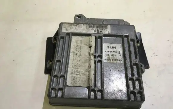Peugeot 406 Engine control unit/module 9637798480 21656467-2