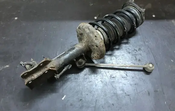 Citroen Nemo Front shock absorber with coil spring 51821087