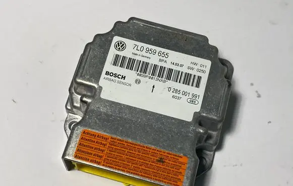 Volkswagen Touareg I Airbag control unit/module 7L0959655 0285001991