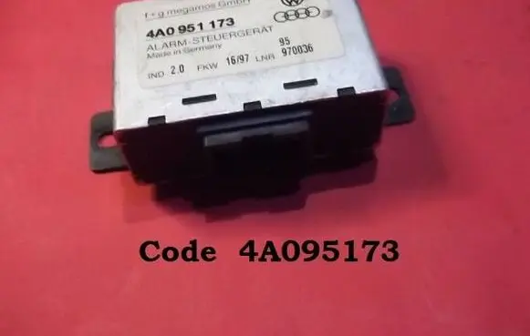 Audi 100 S4 C4 Alarm control unit/module 4A095173