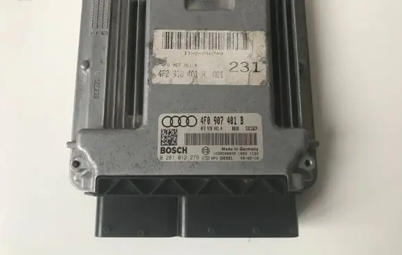 Audi A6 S6 C6 4F Engine control unit/module 4F0907401B 4F2910401H 0281012279