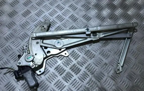 Sliding door window regulator with motor