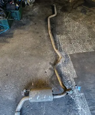 BMW 3 F30 F35 F31 Muffler/silencer 8518877