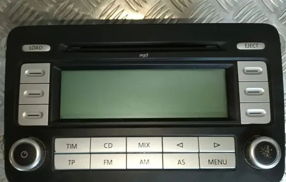 Volkswagen PASSAT B6 Radio/GPS head unit trim 3C0035195B