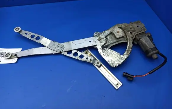 Jaguar XJ X308 Rear door window regulator with motor 187264000 767 0130821613