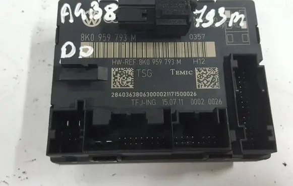 Audi A4 S4 B8 8K Door control unit/module 8K0959793MXAUTOPX 8K0959793M