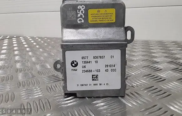 Mini Cooper Countryman R60 Airbag control unit/module 9367837