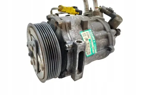 Peugeot 407 Air conditioning (A/C) compressor (pump) 9648138680