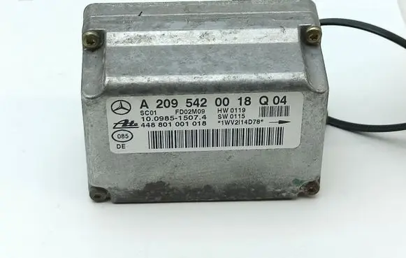 Mercedes-Benz CLK A209 C209 ESP acceleration yaw rate sensor A2095420018 10098515074 448801001018