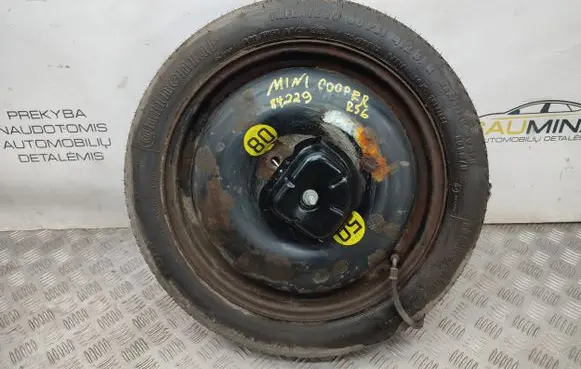 Mini One - Cooper Coupe R56 R15 spare wheel 