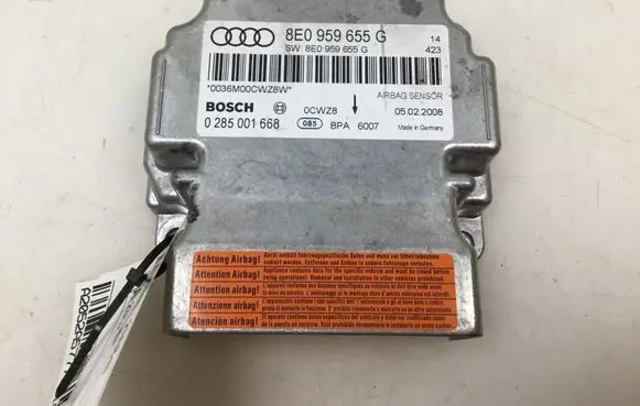 Audi A4 S4 B7 8E 8H Airbag control unit/module 8E0959655G