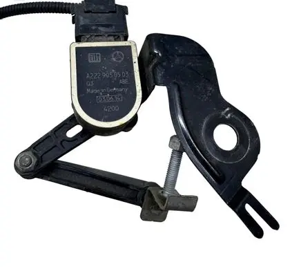 Mercedes-Benz S W222 Front height sensor lever A2229050503 A2223272140 030614