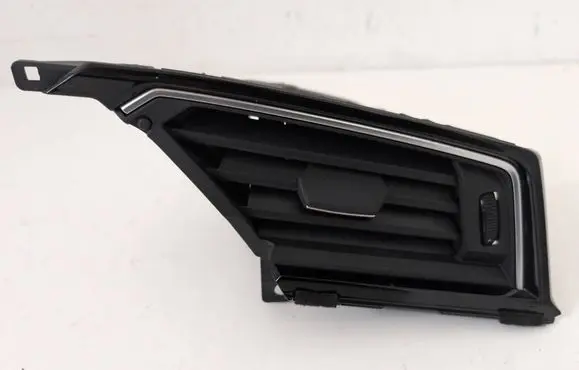 Dashboard air vent grill cover trim