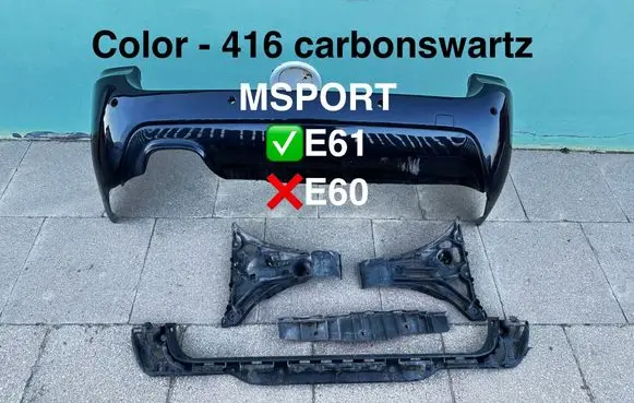 BMW 5 E60 E61 Rear bumper 7897267 7918447 791844711