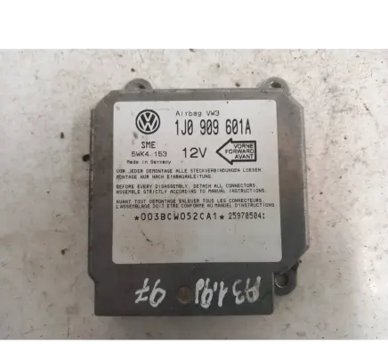 Audi A3 S3 8L Airbag control unit/module 1J0909601A 25970504 5WK4153