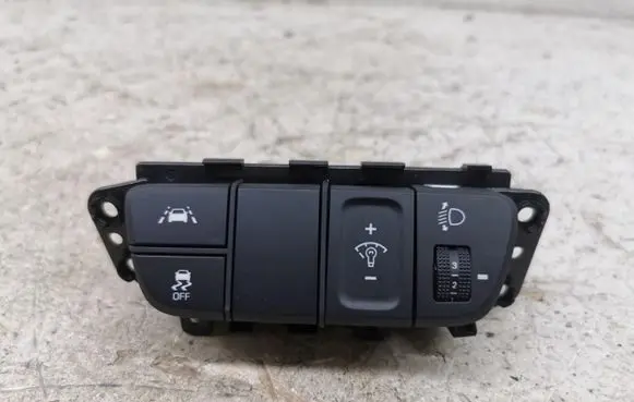 Hyundai Ioniq Headlight level height control switch 93700G2RK0
