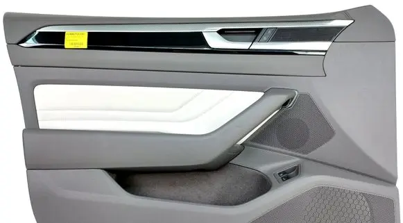 Front door card panel trim