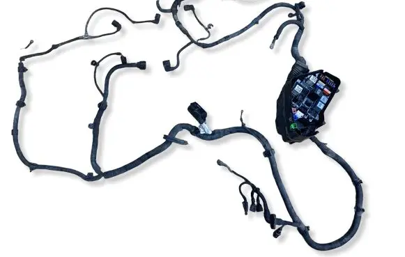 Audi Q7 4L Engine installation wiring loom 