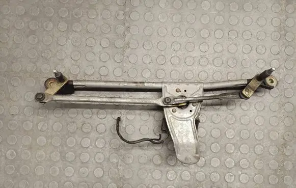 Front wiper linkage and motor
