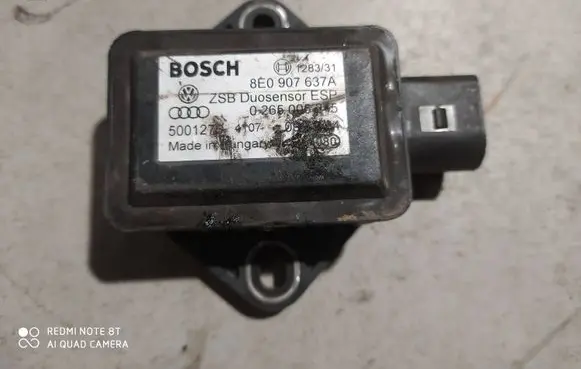 Volkswagen PASSAT B5.5 ESP acceleration yaw rate sensor 8E0907637A
