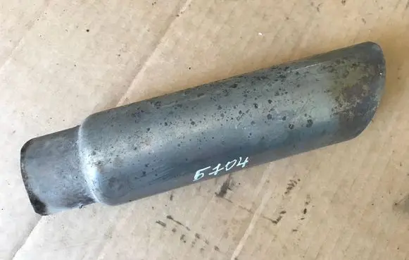 Opel Zafira B Muffler ending 