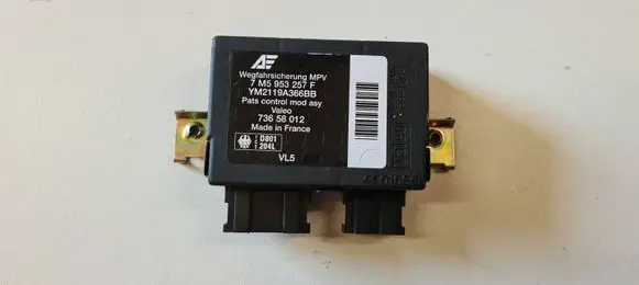 Ford Galaxy Immobilizer control unit/module 7M5953257F YM2119A366BB 73658012