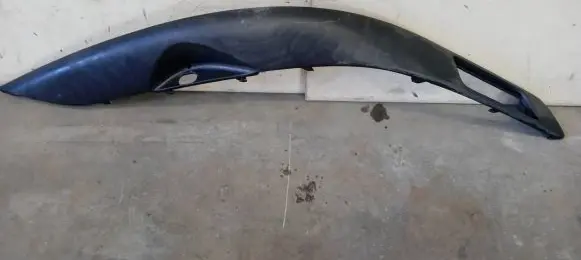 Volvo S80 Front bumper splitter molding 09151826