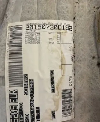 Mercedes-Benz C W205 Headlining A20569015509F93