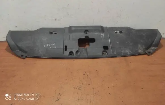 Engine bonnet/hood lock trim molding
