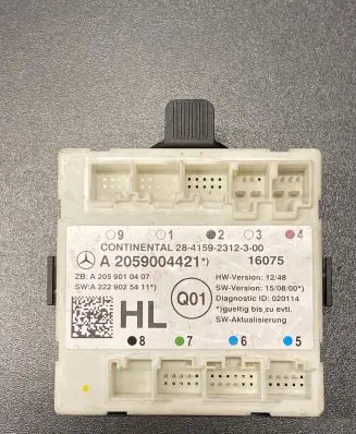 Mercedes-Benz C W205 Door control unit/module A2059004421 A2059010407 A2229025411