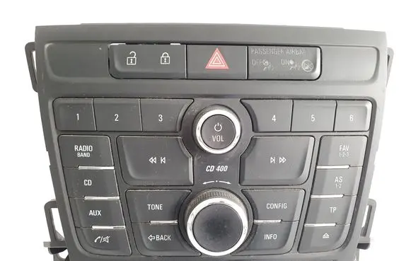 Opel Zafira C Head unit multimedia control 20875735 A2C53375838