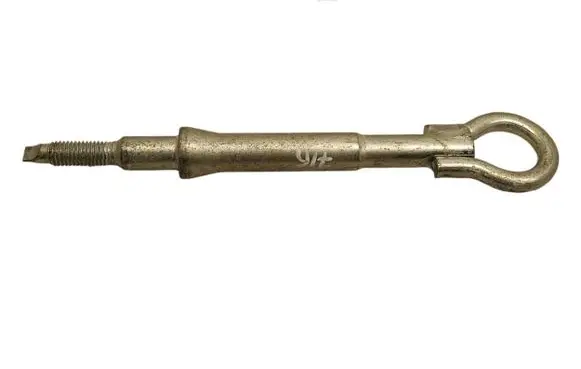 Towing hook eye