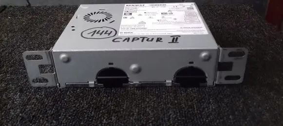 Renault Captur II GPS navigation control unit/module 259151818R