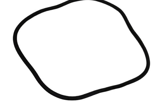 Volvo S60 Rubber seal rear door 32328843 POLKA19009