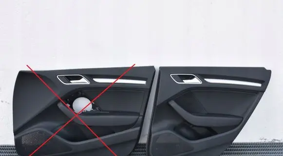Audi A3 S3 8V Rear door card panel trim 8V4867306