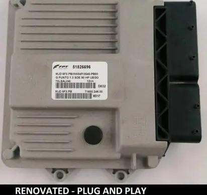 Fiat Grande Punto Engine control unit/module 51826696 7160024600