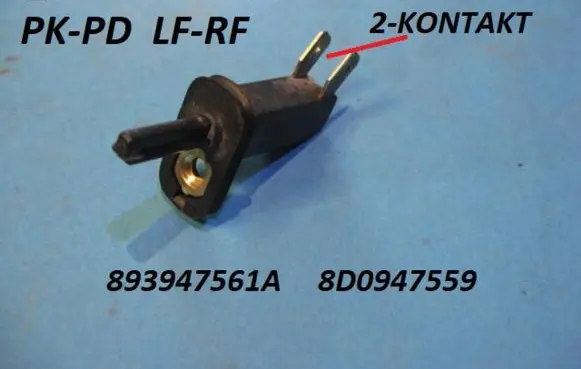 Audi A6 S6 C4 4A Front door sensor 893947561A 8D0947559