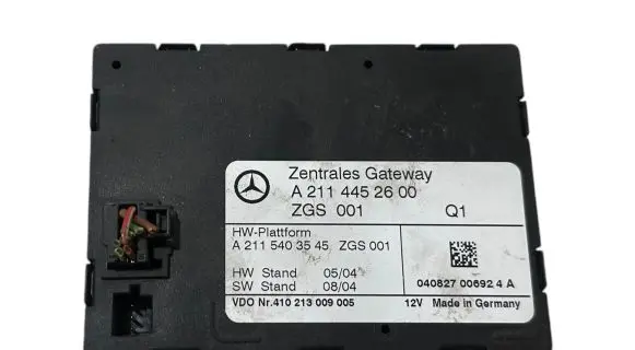 Mercedes-Benz E W211 Gateway control module A2115403545 410213009005 A2114452600