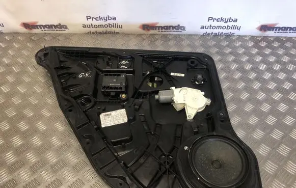Mercedes-Benz ML W166 Rear door window regulator with motor A1669060501