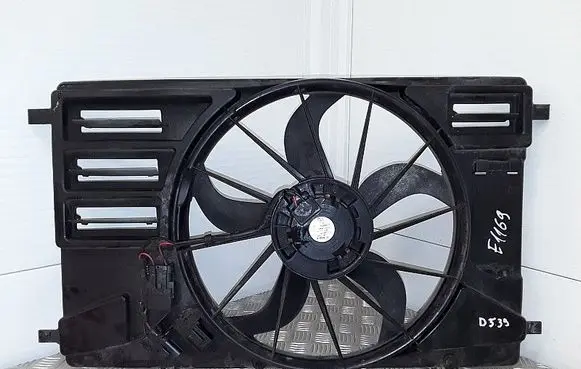Electric radiator cooling fan