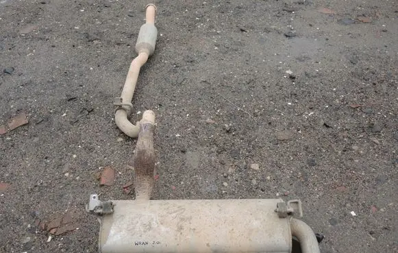 Jeep Wrangler Muffler/silencer 82529801