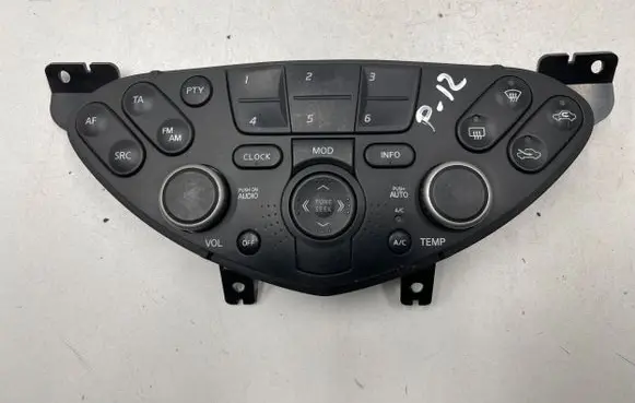 Nissan Primera Climate control unit 28395AV600 CSW5880C 20107352H