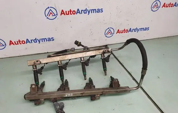 BMW 7 E65 E66 Fuel injector supply line/pipe 7534743 13537534743