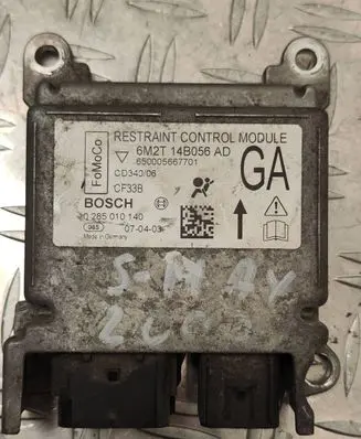 Ford S-MAX Airbag control unit/module 6M2T14B056AD 650005667701 0285010140