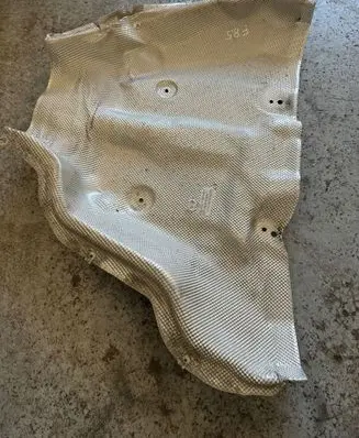 BMW X5M F85 Exhaust heat shield 7158416 77772210