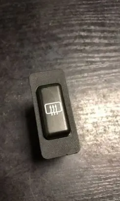 Windscreen/window heater switch