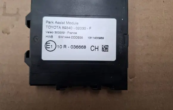 Toyota Auris E180 Other control units/modules 8934002030